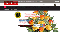 Desktop Screenshot of floristeriabellido.com